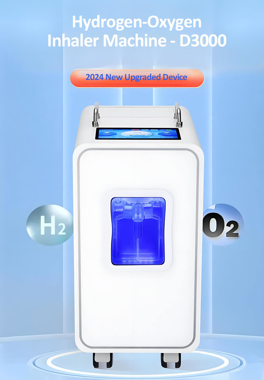 Doctor Hydrogen Inhalation Therapy Machine 3000ml Relieve Joint Pain Efficient Separation Membrane Technology WEIZI
