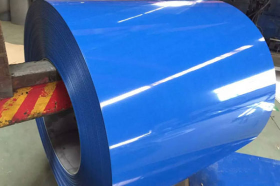 Cleaning Beckers Blue Color Coated Steel Coil Self DX51D Galvanized Steel 1200mm