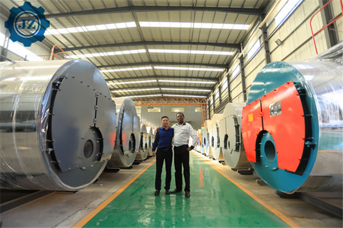 Low Pressure Horizontal Gas Fired Steam Oil Boiler Price For Food Factory