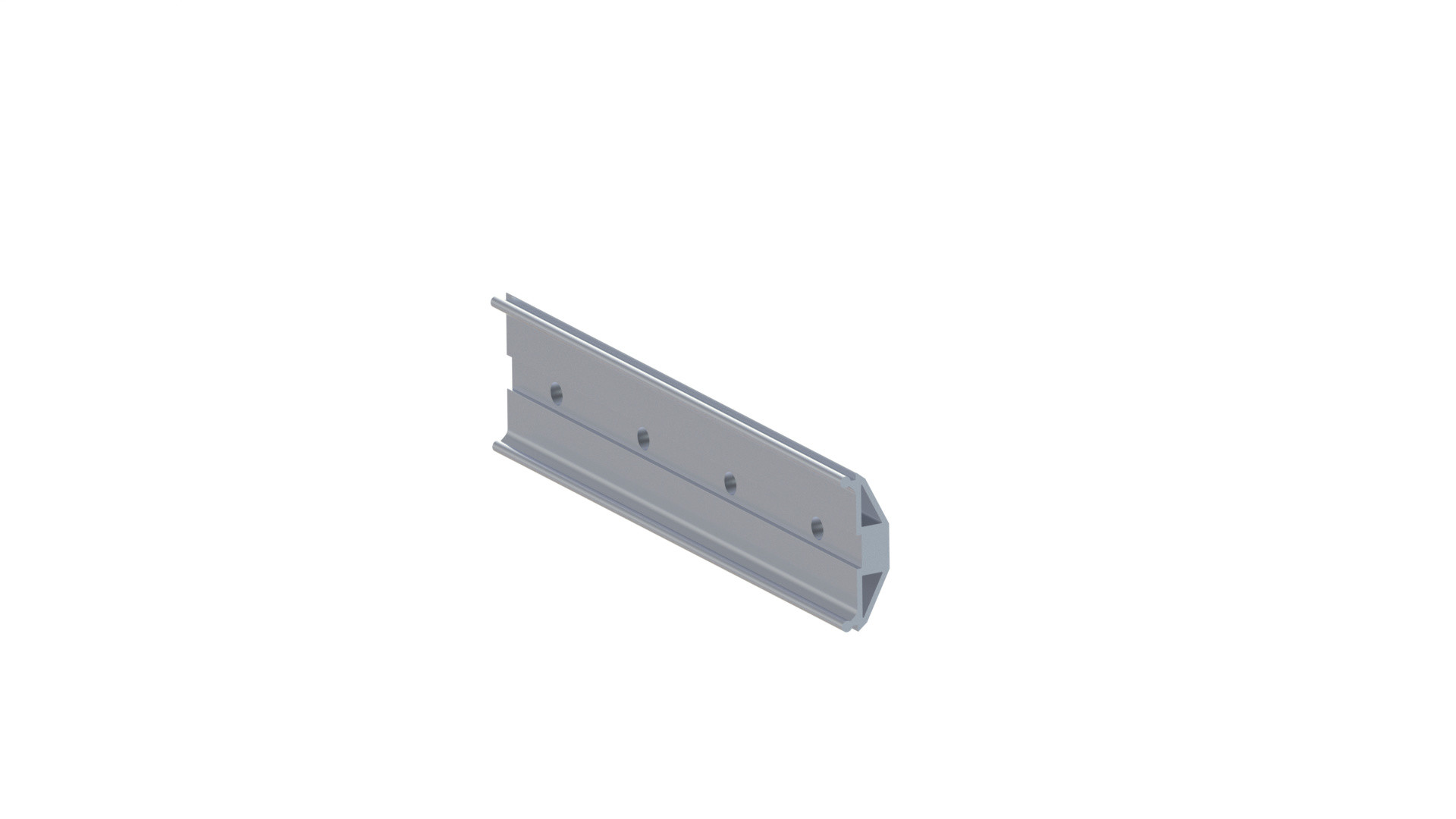 88M/S Frameless Metal Roof Solar Panel Brackets 1.5KN/M2 Corrugated