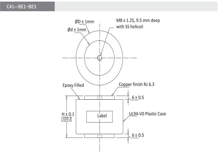 FP-11-500 CELEM 3UF 750V High Frequency Capacitor