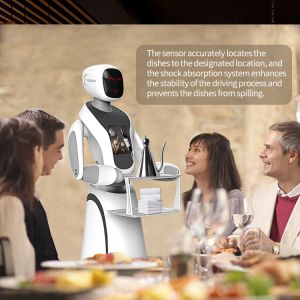 Intelligent Automatic Restaurant Service Robot Autonomous Delivery Robot