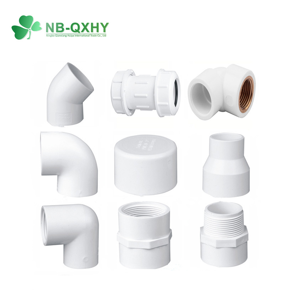 1/2 Inch to 4 Inch ASTM Sch40 Socket Plastic PVC Coupling Joint Pipe Coupling