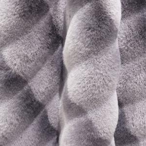 China Soft Stylish Luxury Warm Blanket Printted Polyester Fake Fur Throw Blanket on sale