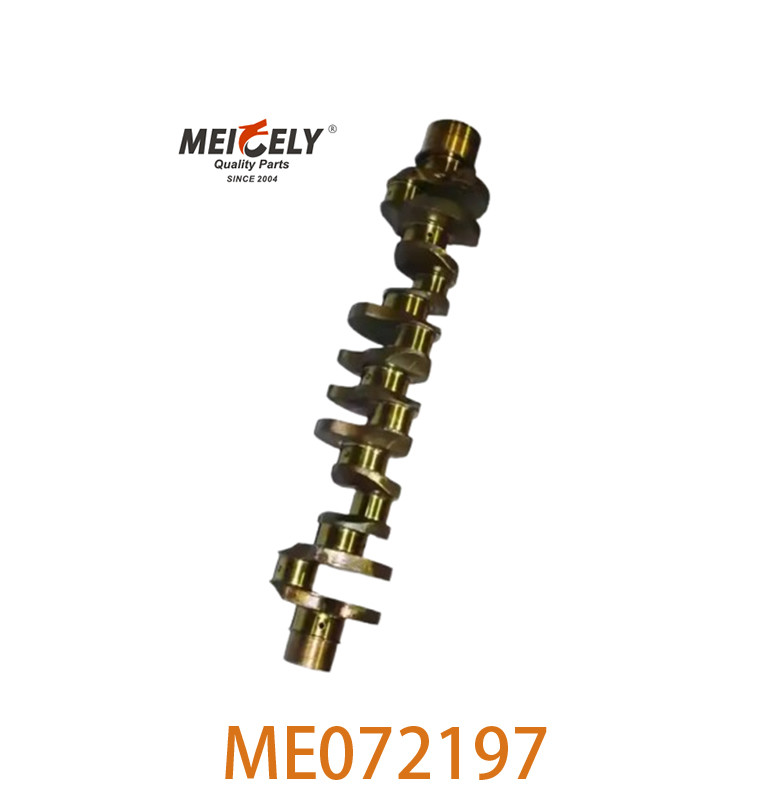 Excavator Parts ME072197 Crankshaft For 6D16 Engine For Mitsubishi