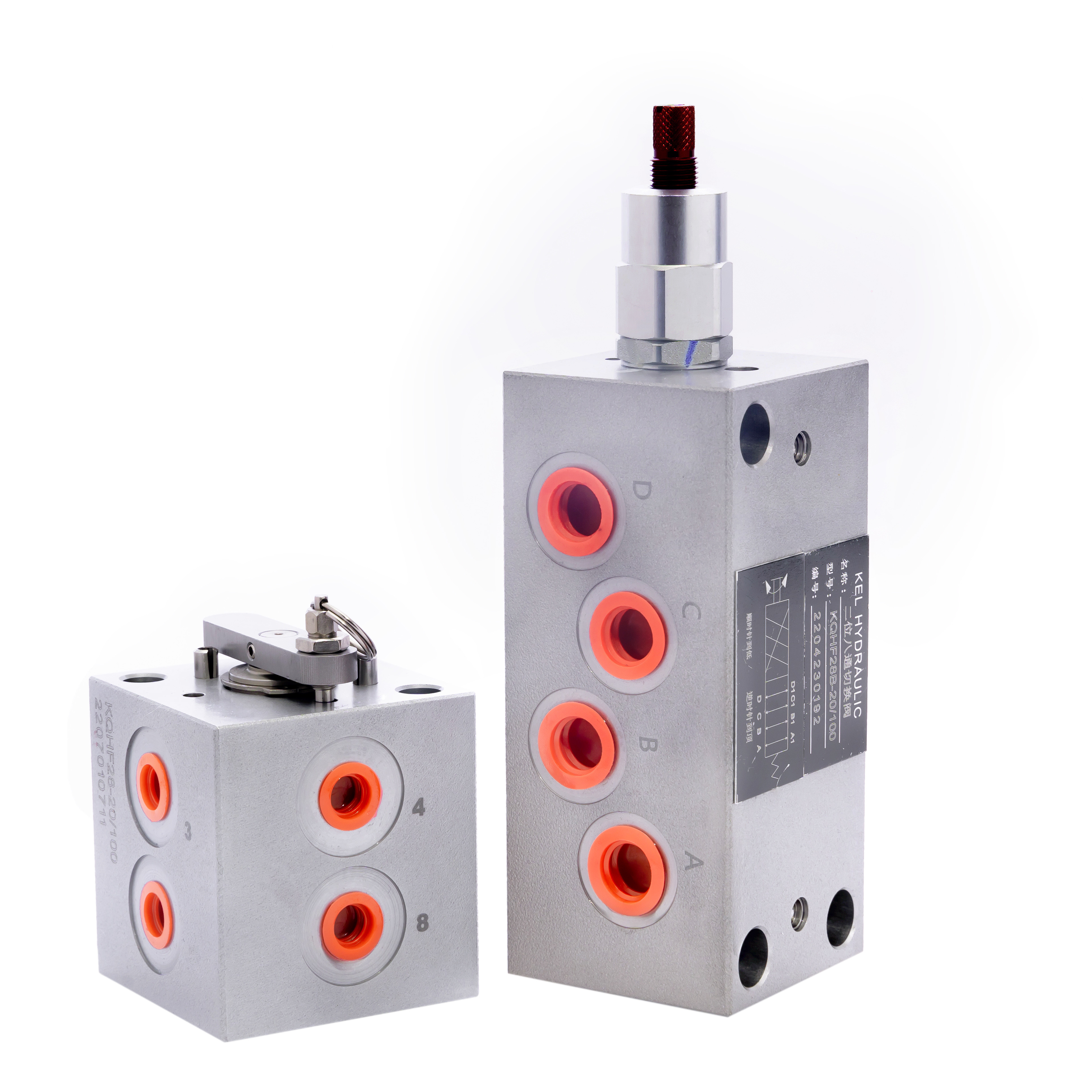 24V 12V Steel Hydraulic Solenoid Valves with DG / ER connector