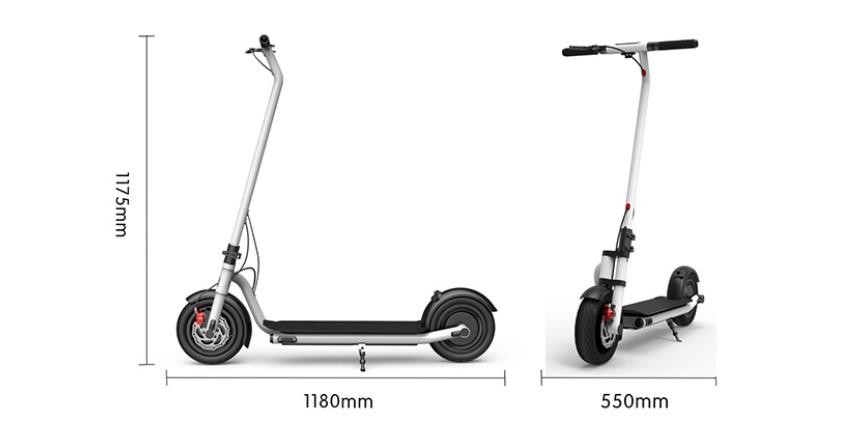 Smart Balance 10inch Electric Scooter With Seat EBS Brake LCD Display For Adults
