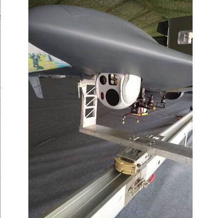 Multi-sensor UAV Gimbal With IR + TV + LRF + Multi-spectral Camera For Surveillance , Search And Tracking