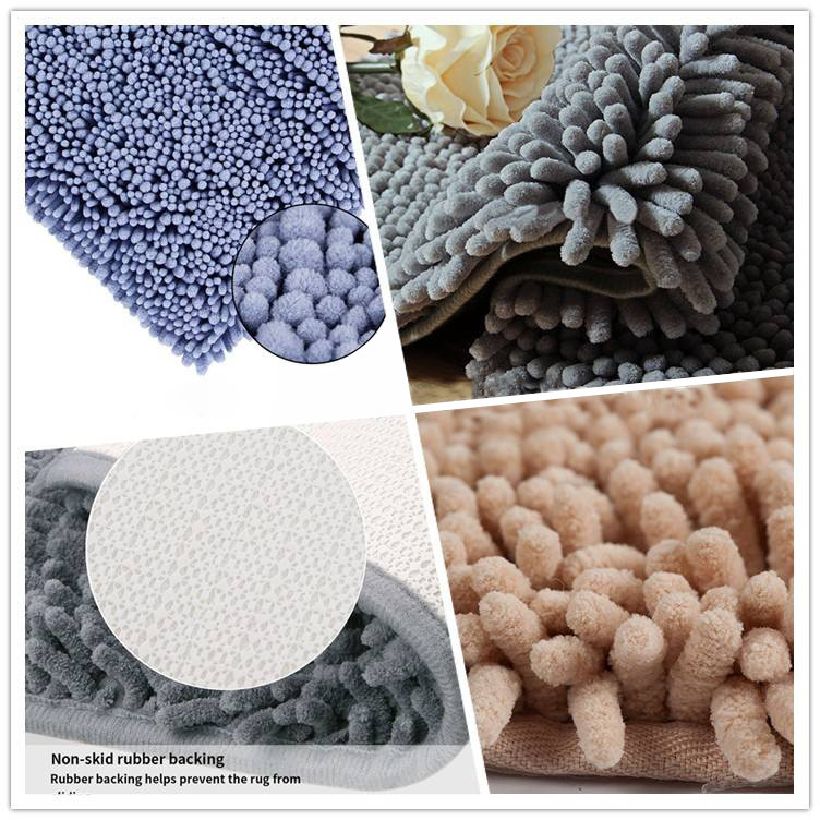 Microfiber Chenille Outdoor Pet Gear Placemat for Sloppy Dogs