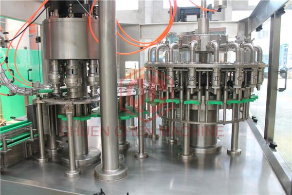 8000BPH Plastic Bottle Filling Machine , Rinsing Filling Capping Machine Food