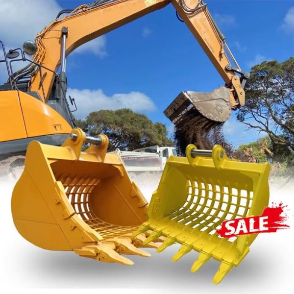 Quality Heavy Duty Excavator Skeleton Bucket with Q355B Material Suitable for 1t-50t Excavators 100% New for sale