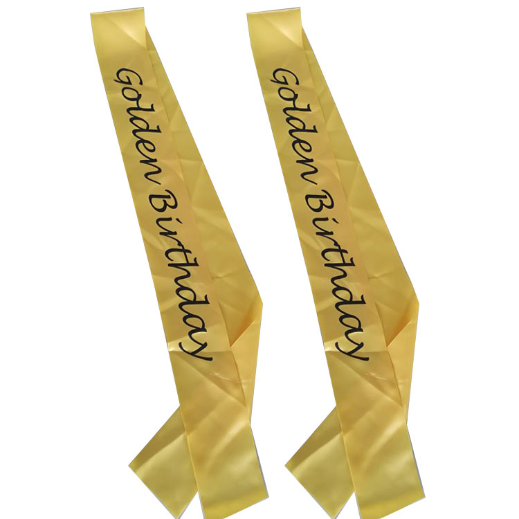Decorative Custom Award Ribbons Pink 10 * 180CM High Color Fastness