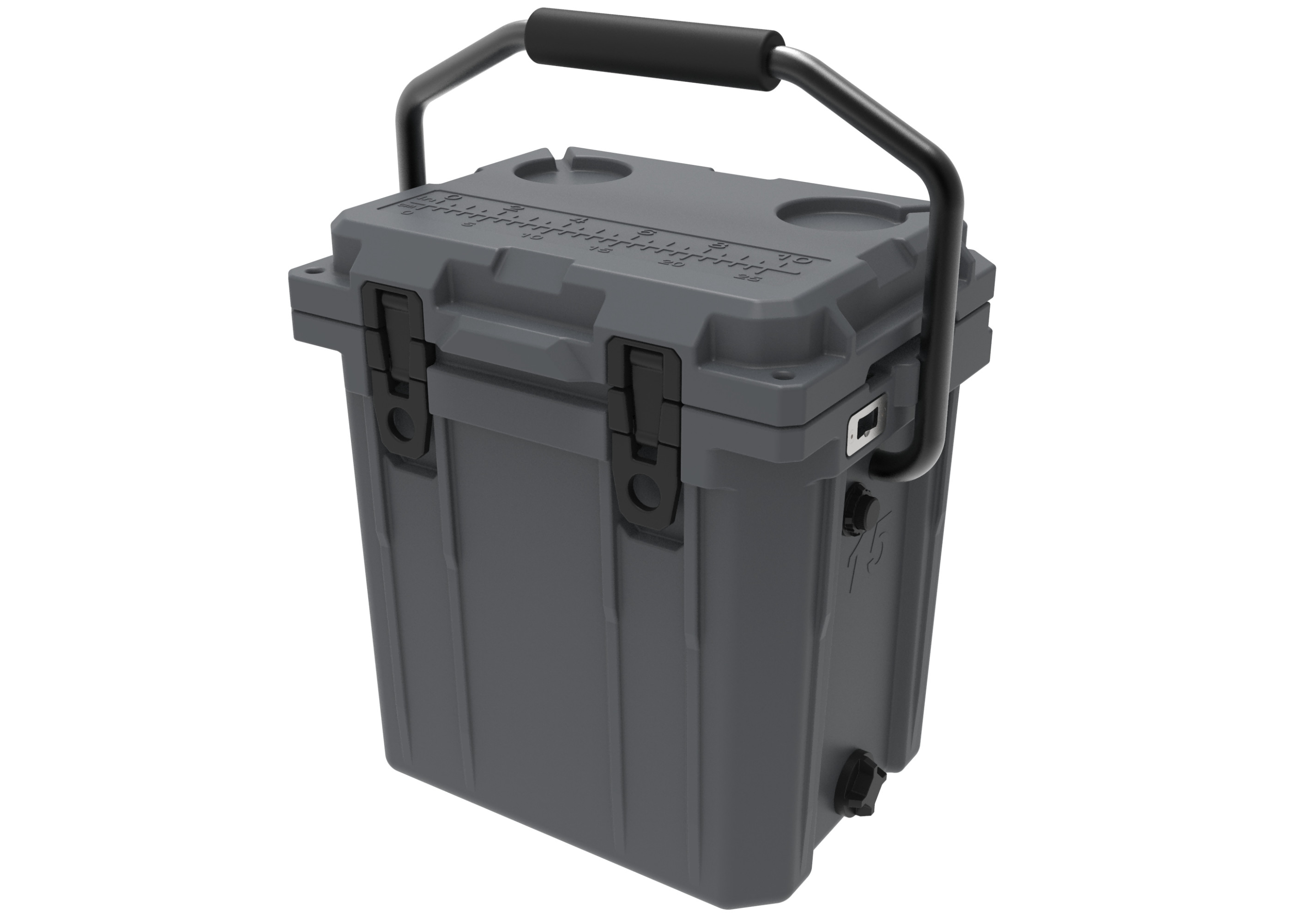 U3+ Rugged Rotomolded Ice Box Weather Resistant 15QT Capacity
