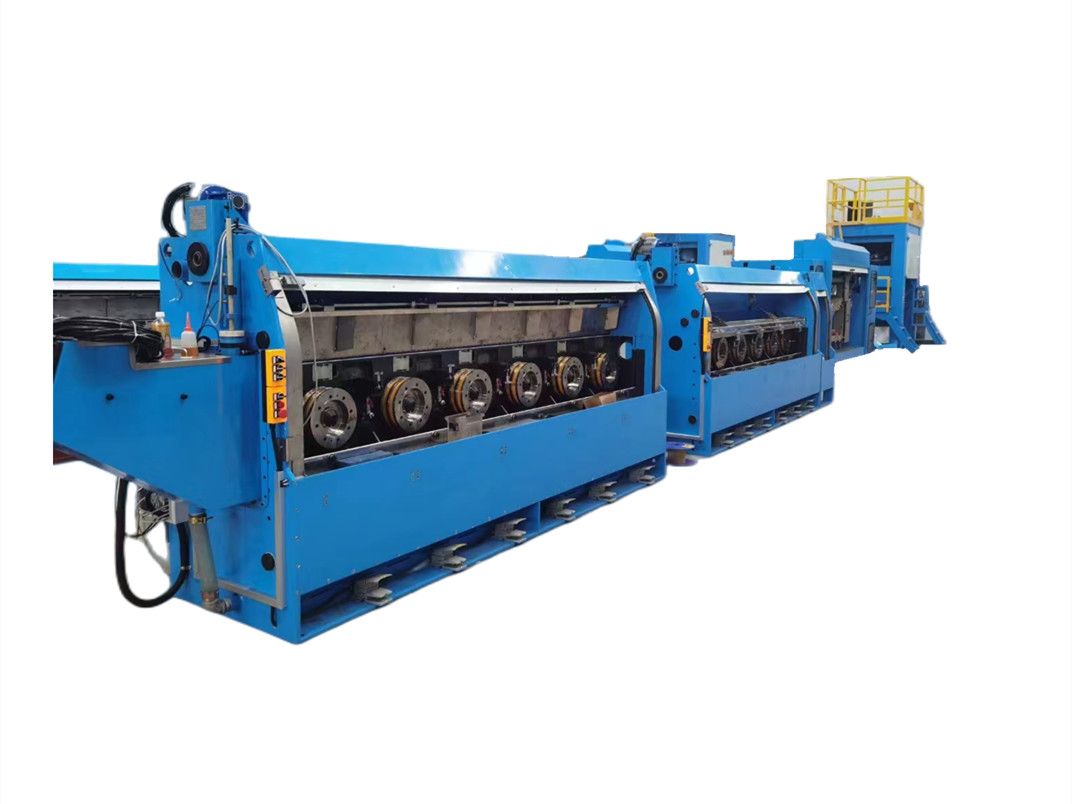 Large Copper Wire Drawing Machine Annealing For Electrical Cable Production Line