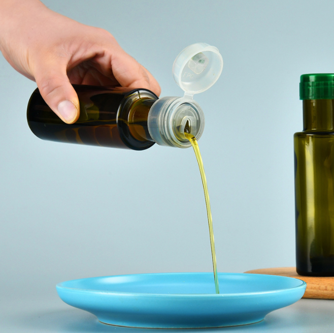 Custom Size Accepted 100ml 250ml 375ml 500ml Glass Vinegar Sauce Bottle for Cooking