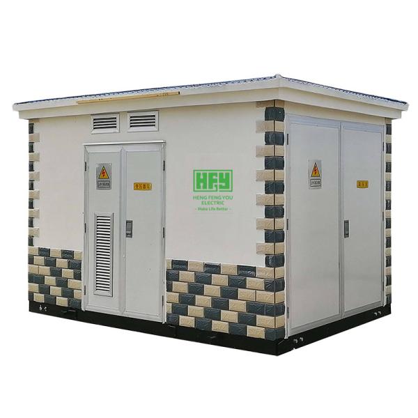 European Type Prefabricated Electrical Substation Box YB Series 11/0.4 KV 1250