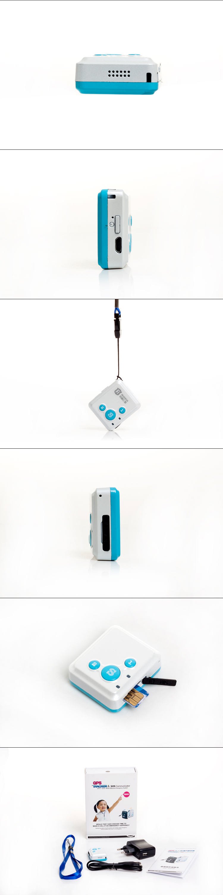 Personal wearable gps tracker chips elderly with free IOS& Android APP software