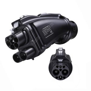 Id6 Ccs2 to Gbt Adapter Evse Charging Connector Ev Dc Charger Ccs2 to Gbt