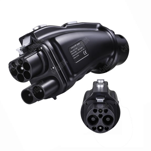 Id6 Ccs2 to Gbt Adapter Evse Charging Connector Ev Dc Charger Ccs2 to Gbt