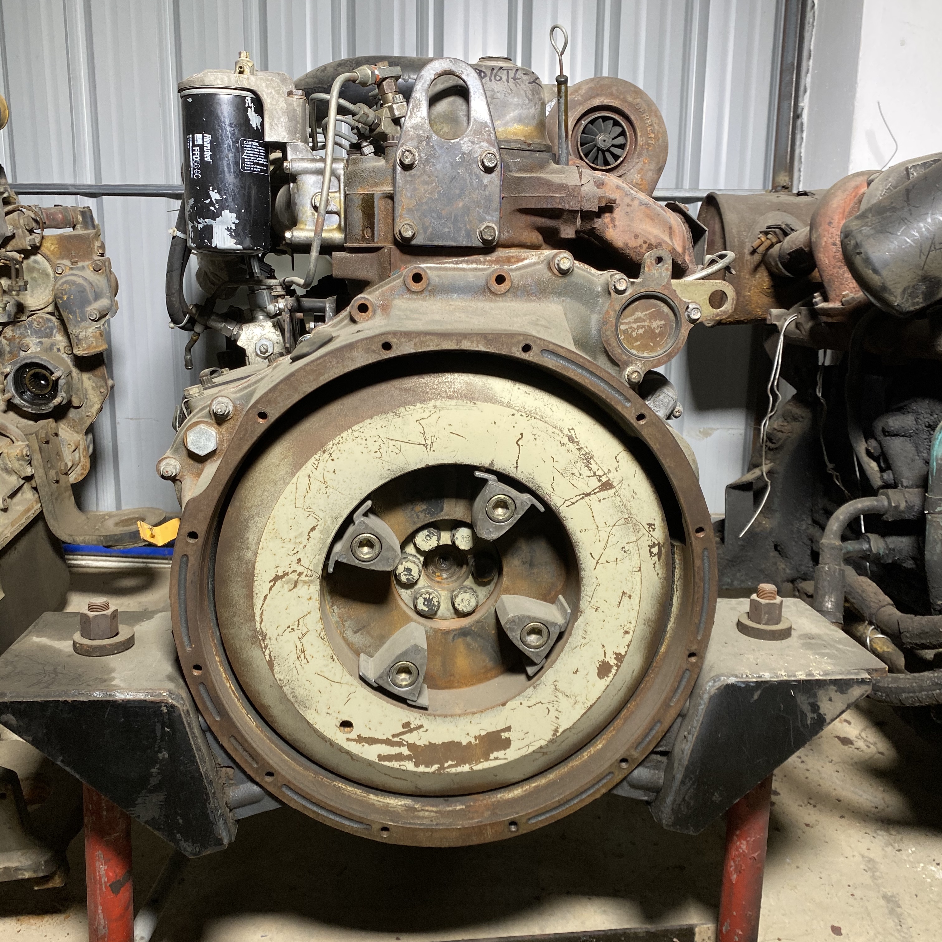 Used 6D16TL-2 Mitsubishi Engine Assembly 240KG Diesel Powered