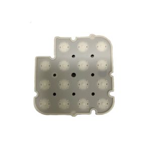 Customized Thickness Silicone Rubber Key with Optional Backlighting