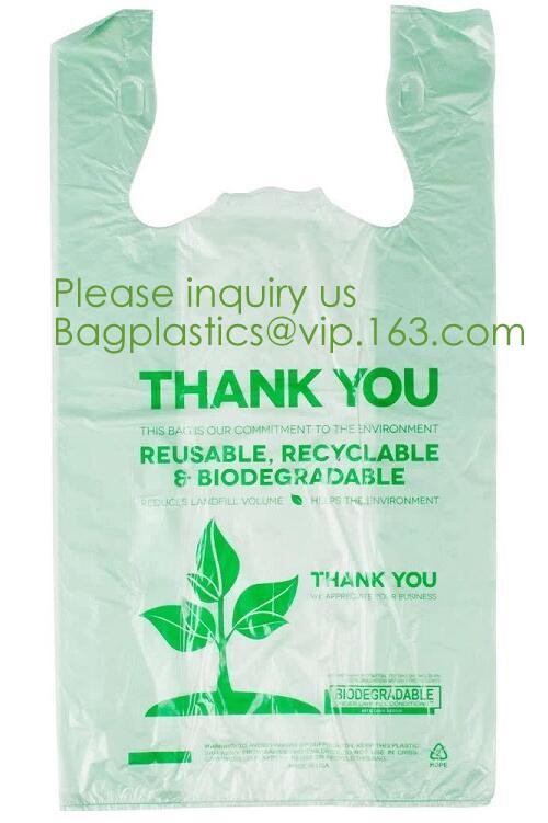 Eco-friendly Roll Compostable Plastic Bag Drawstring Biodegradable Garbage Bags,cornstarch custom compostable biodegrada