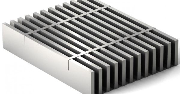 30mm Heavy Duty Anti skid Hot Dip Galvanized T Bar Industrial Steel Security