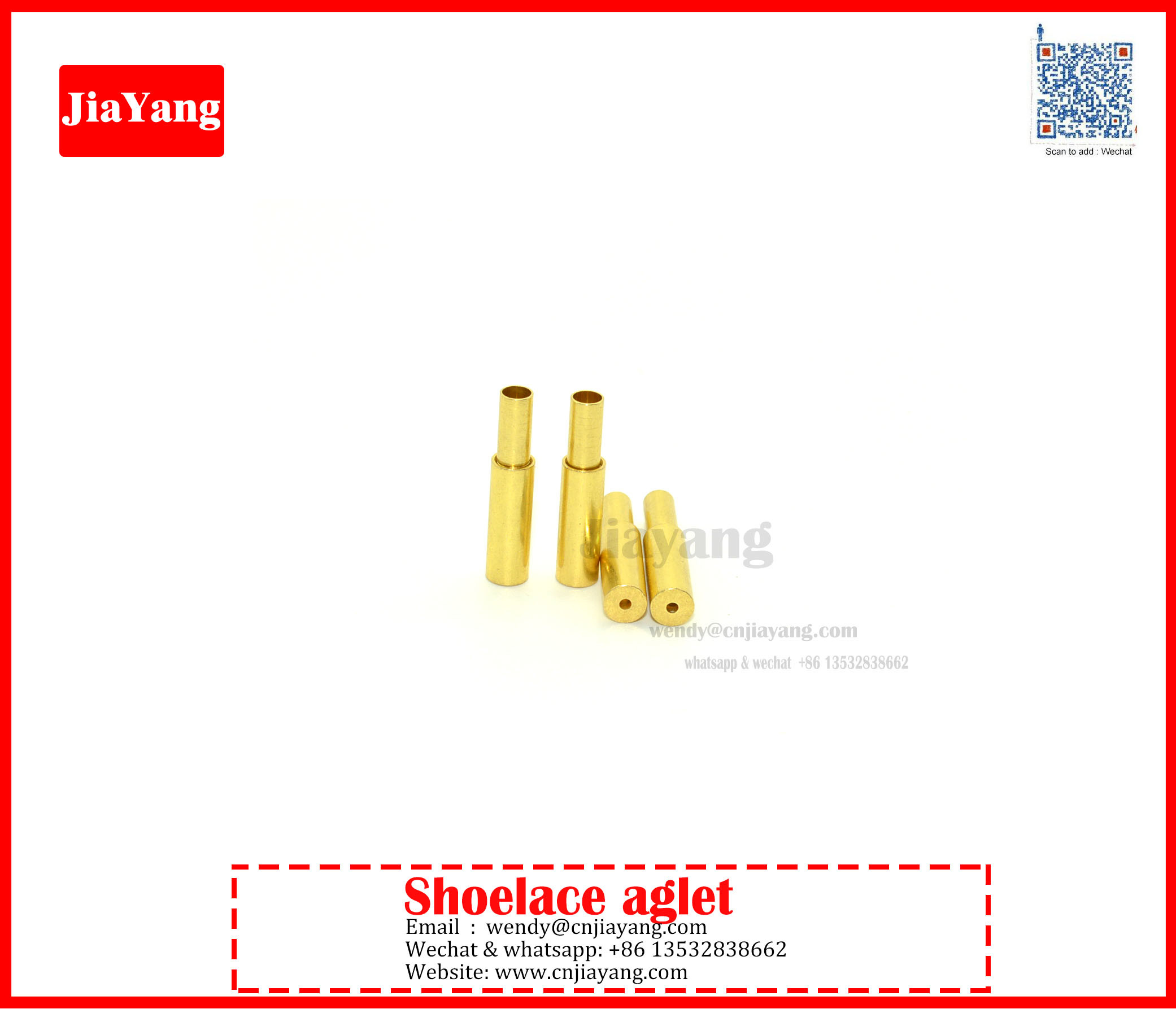 Jiayang gold peak screws types metal tips for sneakers