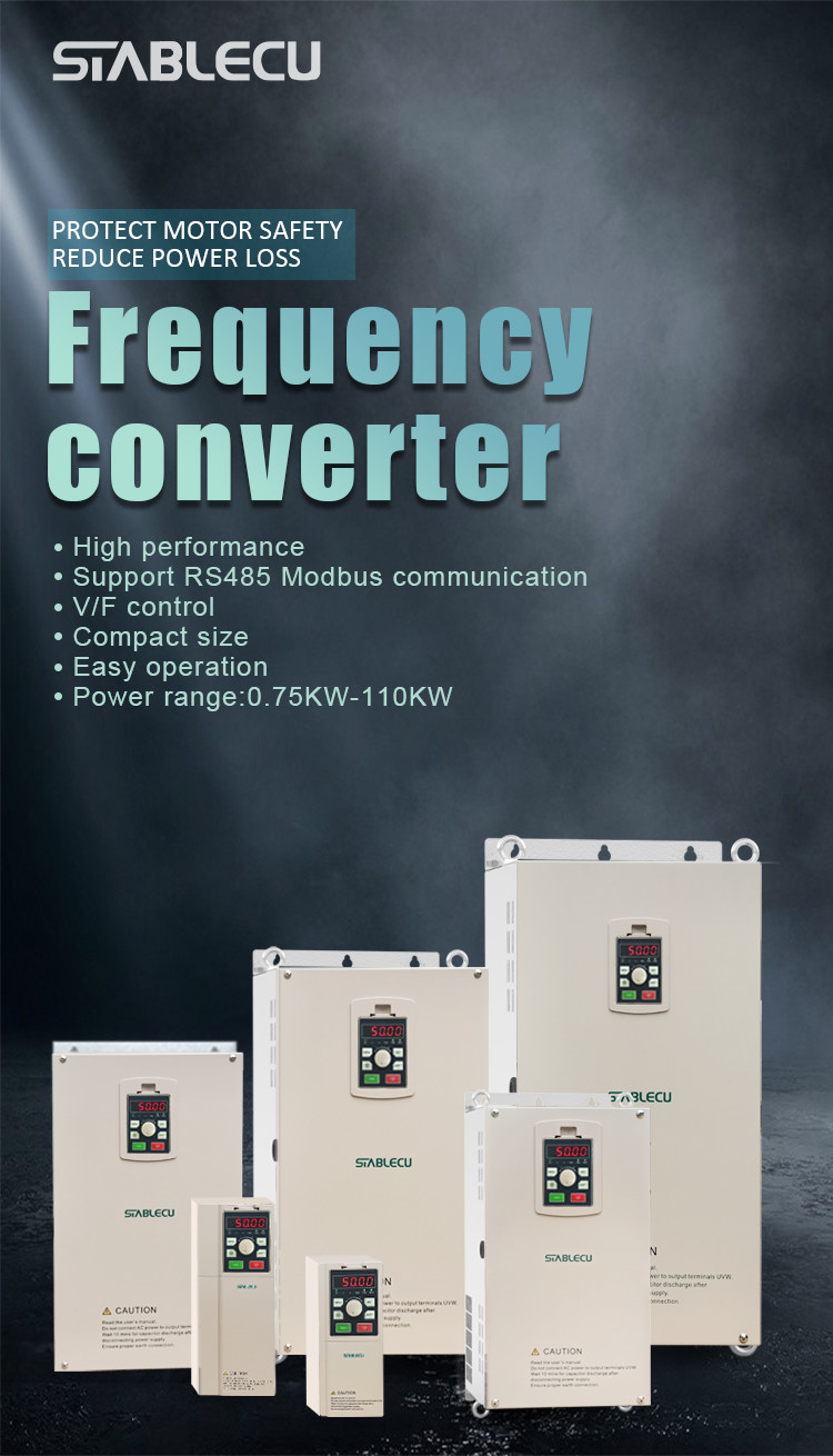 0.75KW Motor Speed Control Inverter For Three Phase Pumps