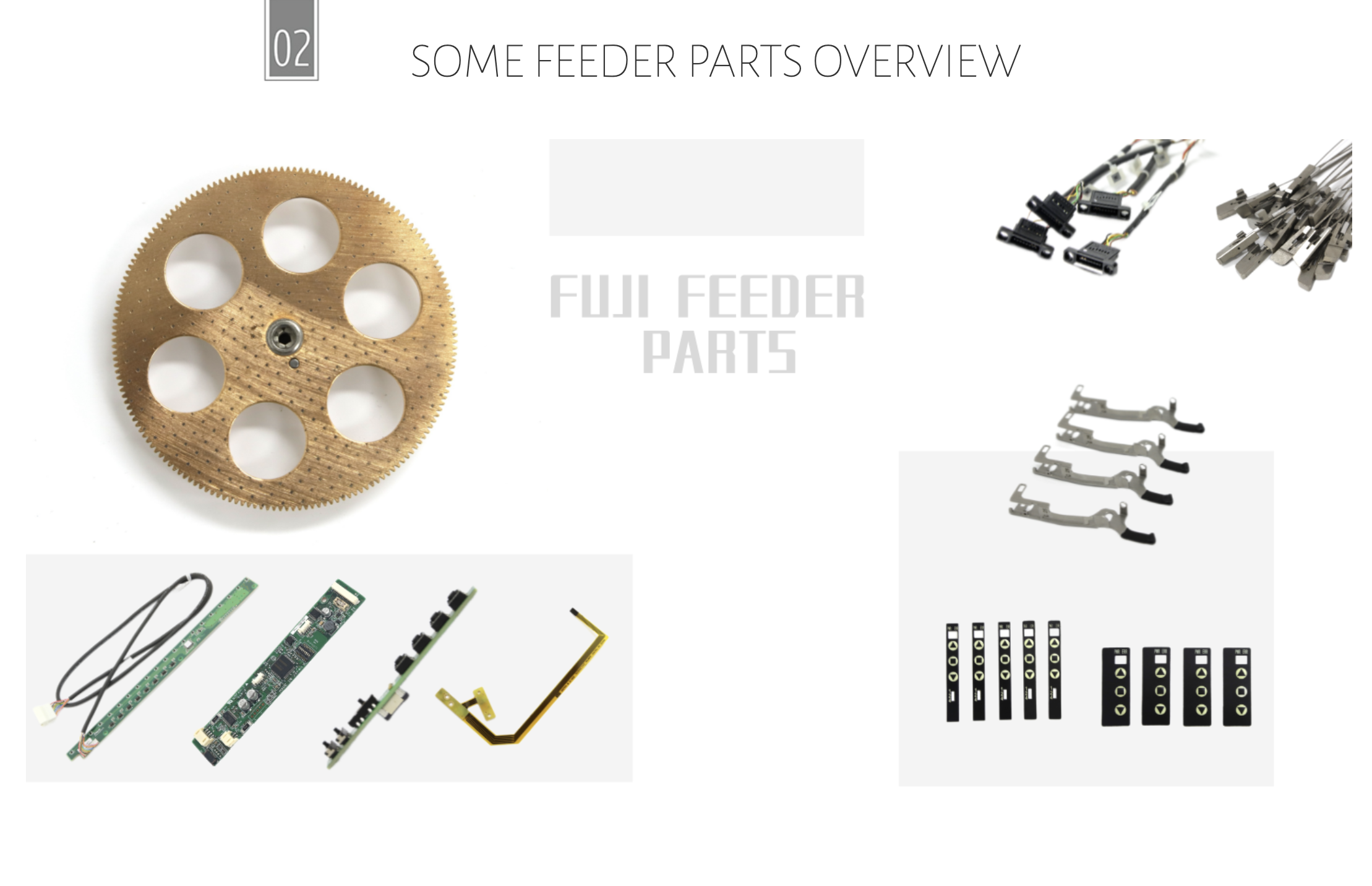 FUJI CP6 FEEDER 2.5 TAPE GUIDE AMCB3403 FUJI Feeder Part