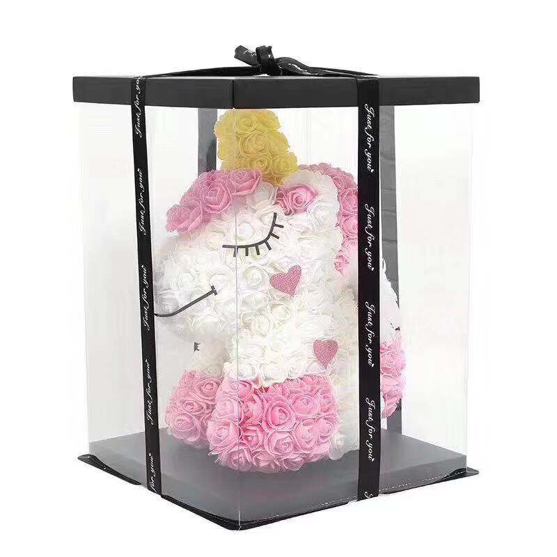 New In Rose Unicorn Artificial Rose Foam Rose Gift Rose Unicorn