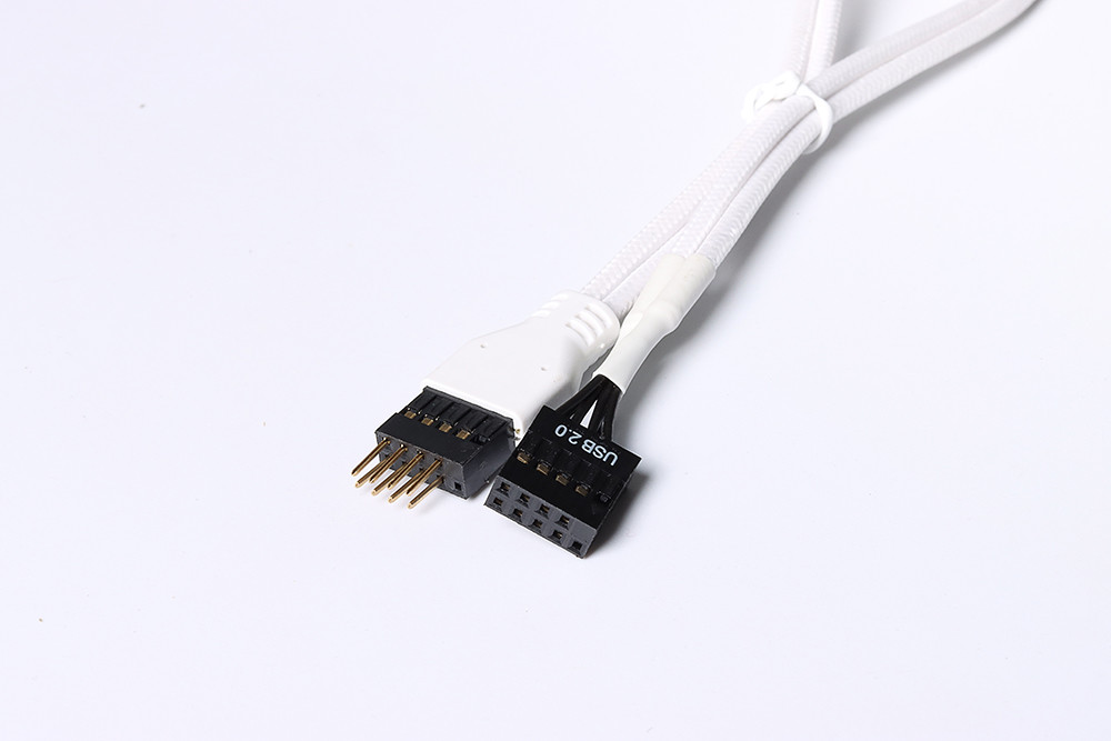 Sleeved Front Panel Kit USB 3.0 Header Extension Cable For Audio