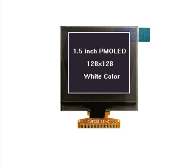128x128 1.5'' Small Square White Mono OLED Display 25Pin SSD1107 Monochrome