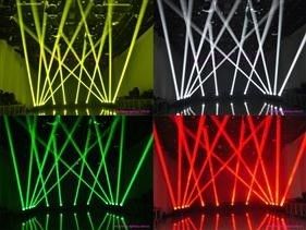 17 Gobos Spot Moving Head Light Sharpy 200w With Four Touch Switch Display