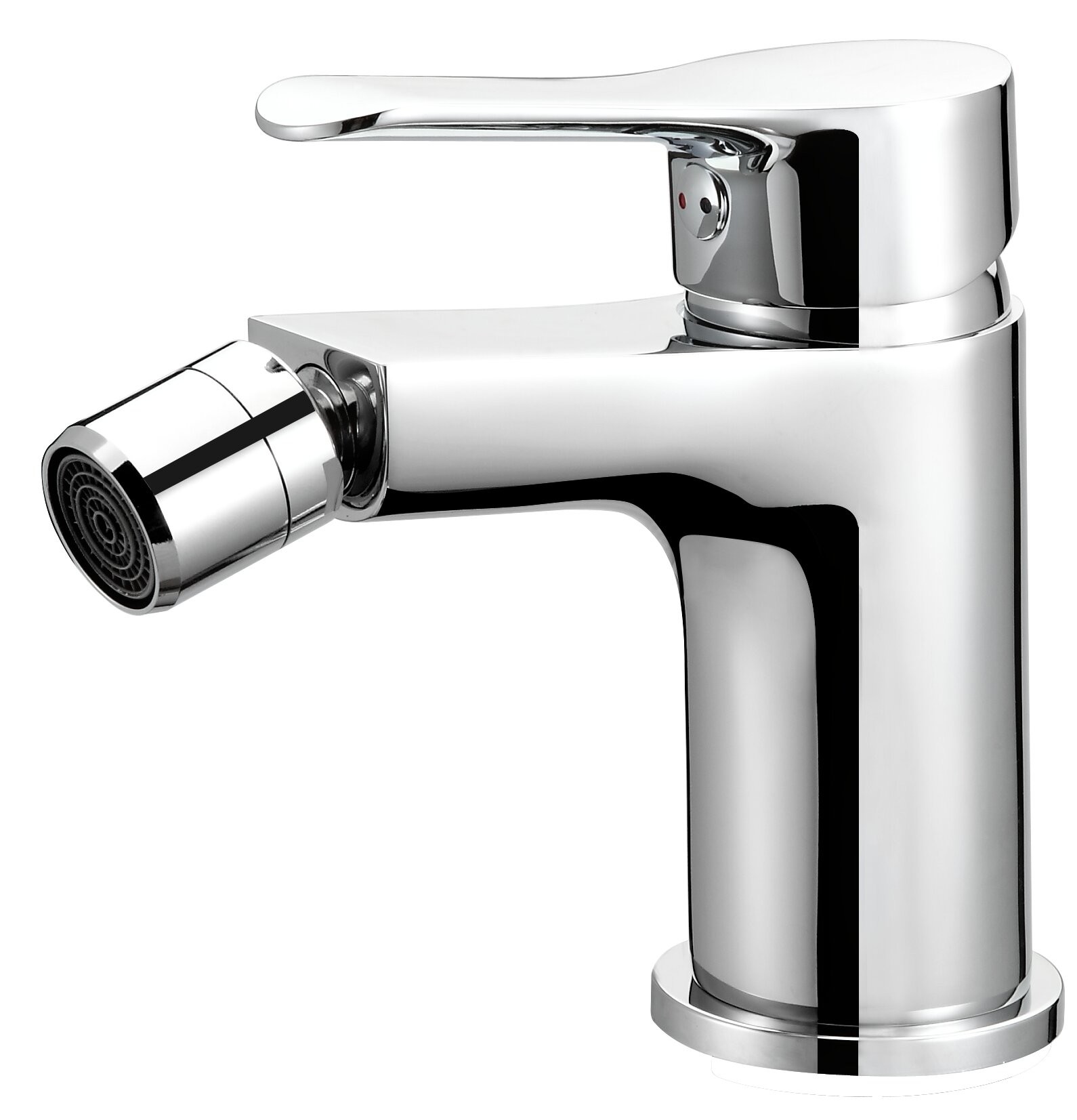 122mm high Single Lever Bidet Mixer Basin Spray Single Tap With Ball Joint High Spout