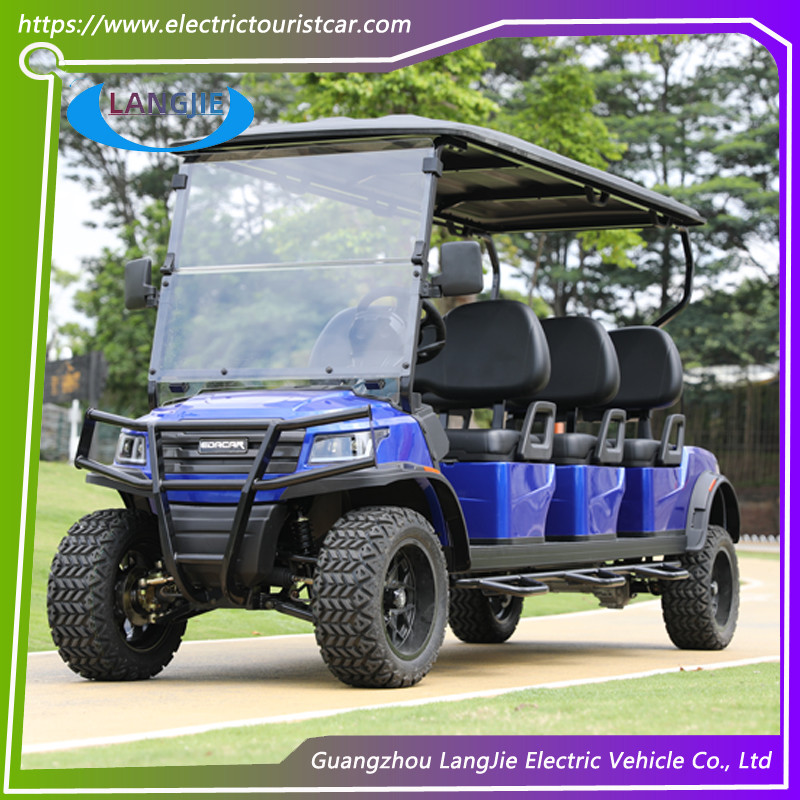 6 Seats Electric Hunting Car 48V For Hotel With Customizable Options To Meet Customer Requirements