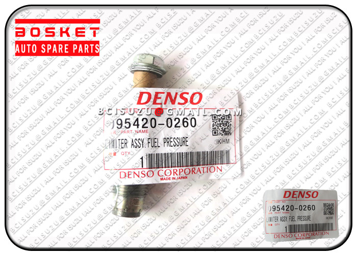 Denso 095420-0260 Isuzu Pressure Fuel Limiter 8-97318691-0 For 6WF1 6WG1 6UZ1