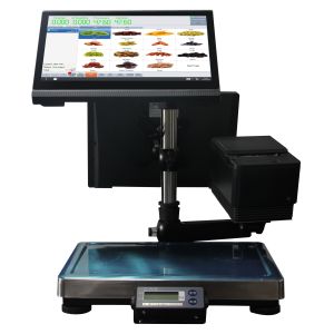 Cash Register with Thermal Receipt Printer Dual Display and Optional Weighing