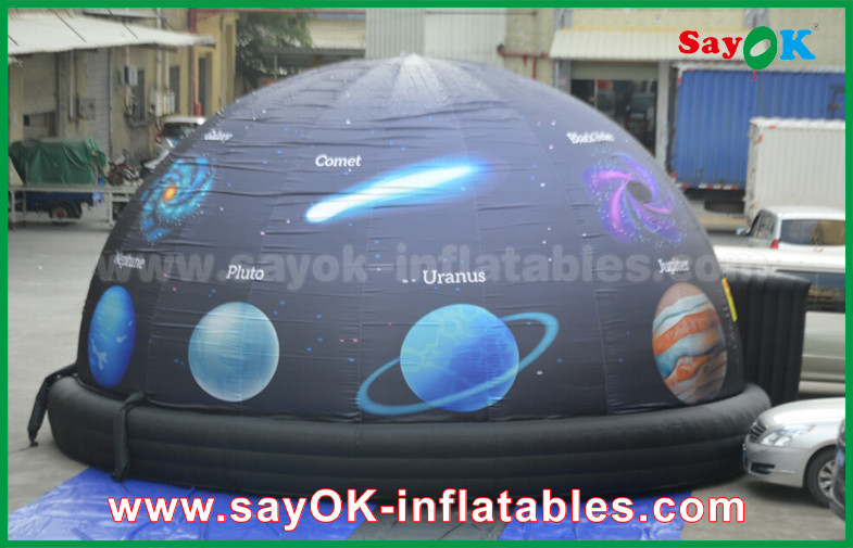 6m 210 D Oxford Cloth Portable Inflatable Planetarium Dome for Cinema with Full Printing