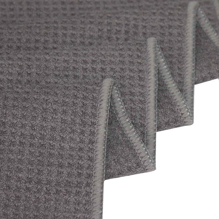 High Quality Micro Fiber Golf Microfiber Waffle Golf Towel Woven Pattern Custom