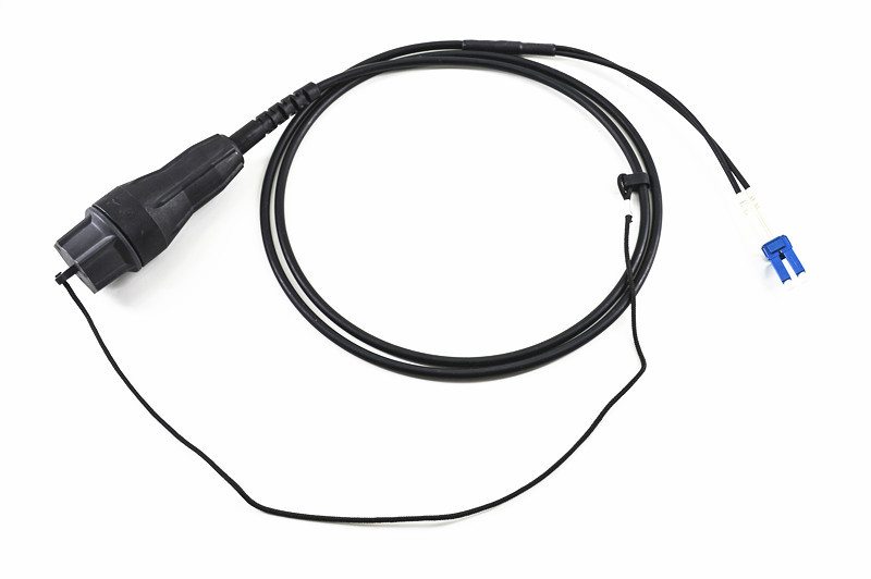 Duplex Single Mode FTTA Fiber Cable Assembly Waterproof IP68 Fullaxs Connectors