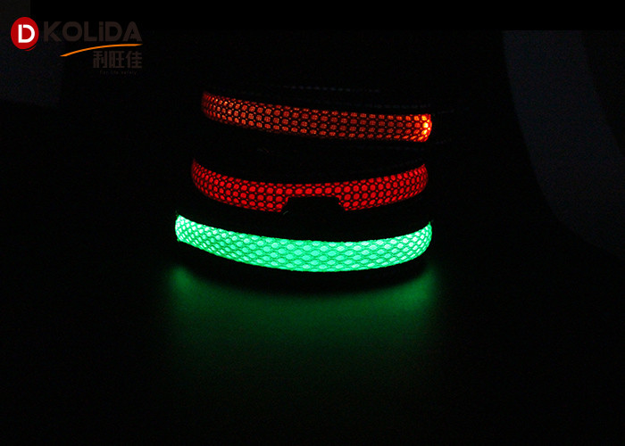 Luminous Nylon Super Bright Flashing LED Dog Safety Collar Easy Walking For Doggies