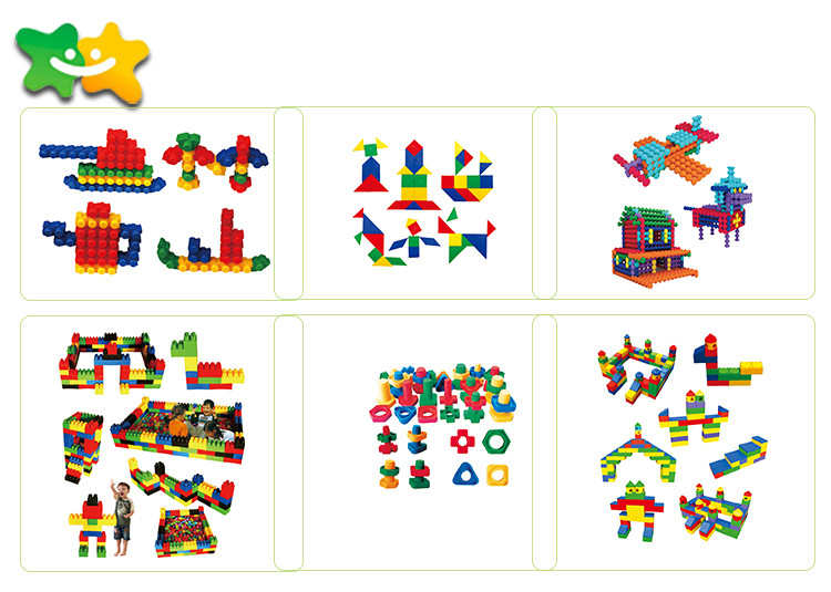 Functional Kindergarten Learning Toys Combination Stitching Plastic Non Toxic