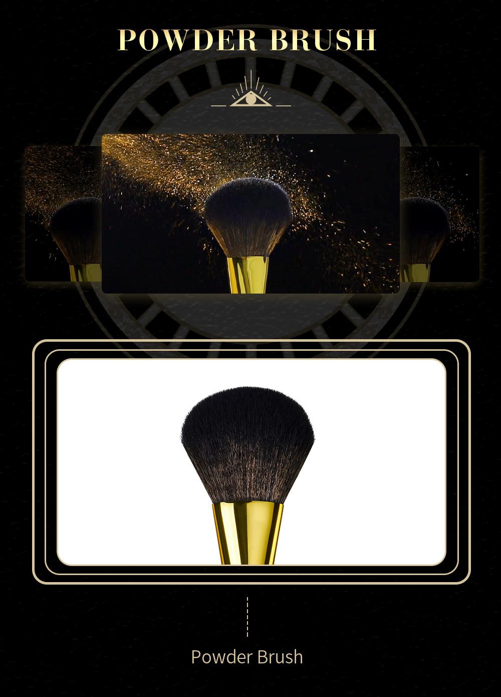 Jessup 10pcs Basic Makeup Brushes Set