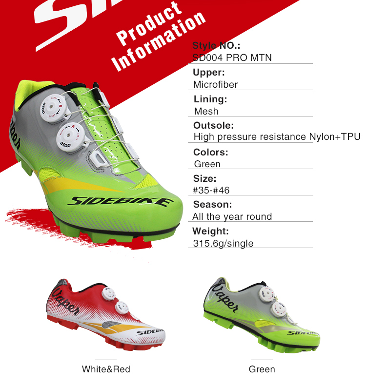 Self Locking Breathable Cycling Shoes High Reliability With CE Certification