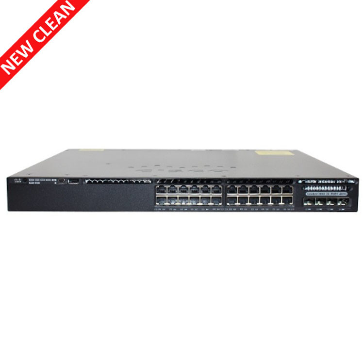  Original Cisco WS-C3650-24PS-L Catalyst 3650 Series 4x1G Uplink Network Switch Poe Manufactures