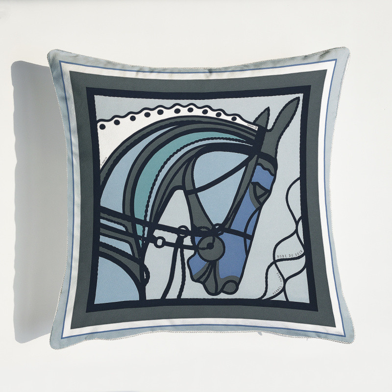 Cotton Linen Printed Cushion Cover Japanese Plain Ocean Style Cushion Covers Throw Pillow Covers
