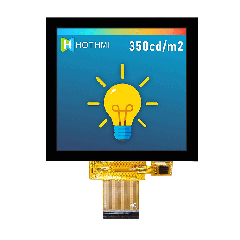 Square IPS TFT LCD Display 4 Inch 320x320 Dots With Pcap Monitor TFT module