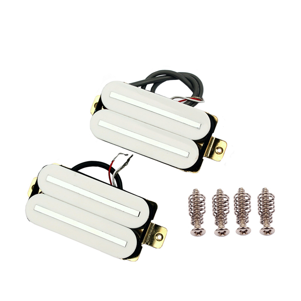 Twin Blade dual rail humbucker pickup For Electric Guitar 57MM N15.4K/B16.1K Output