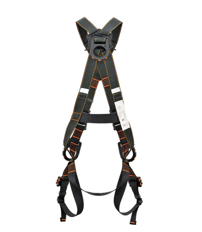 25000 5000 Pounds Safety Belt Full Body Harness Safety Protection With 4 Point Adjustment